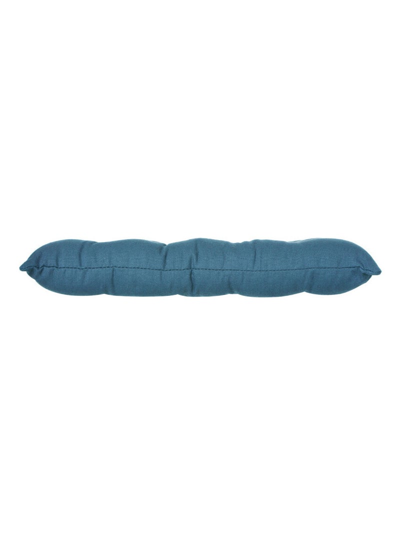 Galette de chaise & Coussin de sol - Atmosphera - Coton Bleu canard - Kiabi