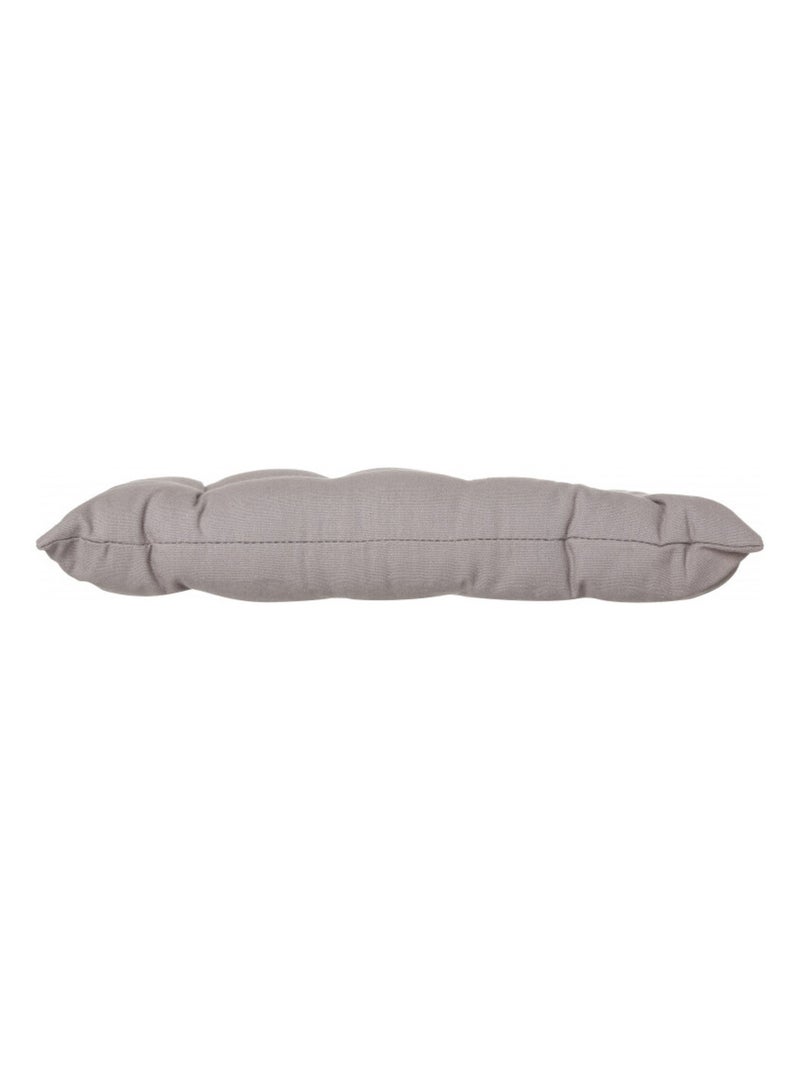 Galette de chaise & Coussin de sol - Atmosphera - Coton Gris - Kiabi
