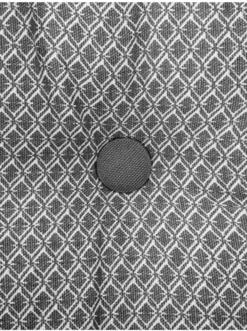 Galette de chaise & Coussin de sol - Atmosphera - Coton Gris - Kiabi