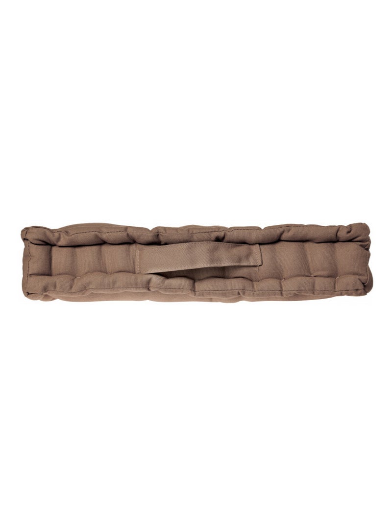 Galette de chaise & Coussin de sol - Atmosphera - Coton Gris taupe - Kiabi