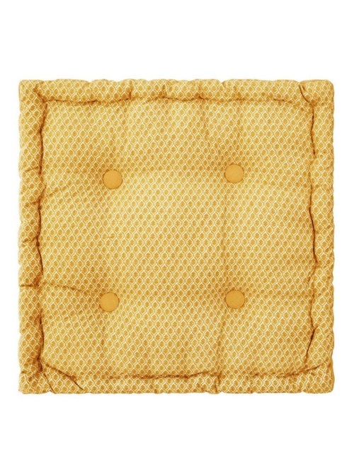 Galette de chaise & Coussin de sol - Atmosphera - Coton - Kiabi Galette de chaise & Coussin de sol - Atmosphera - Coton - Kiabi
