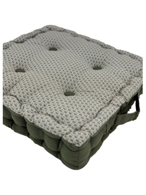 Galette de chaise & Coussin de sol - Atmosphera - Coton - Kiabi Galette de chaise & Coussin de sol - Atmosphera - Coton - Kiabi