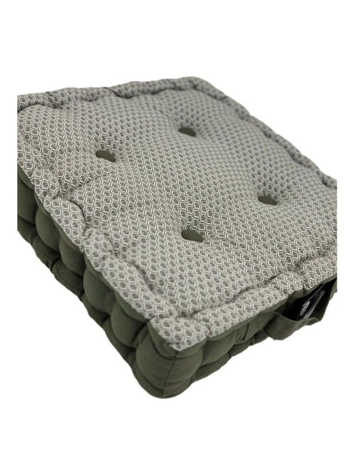 Galette de chaise & Coussin de sol - Atmosphera - Coton - Kiabi Galette de chaise & Coussin de sol - Atmosphera - Coton - Kiabi
