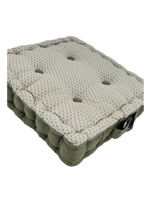 Galette de chaise & Coussin de sol - Atmosphera - Coton - Kiabi Galette de chaise & Coussin de sol - Atmosphera - Coton - Kiabi