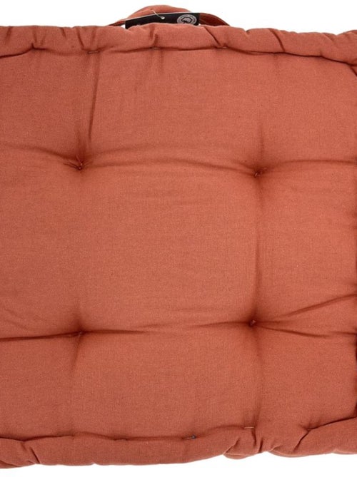 Galette de chaise & Coussin de sol - Atmosphera - Coton - Kiabi Galette de chaise & Coussin de sol - Atmosphera - Coton - Kiabi