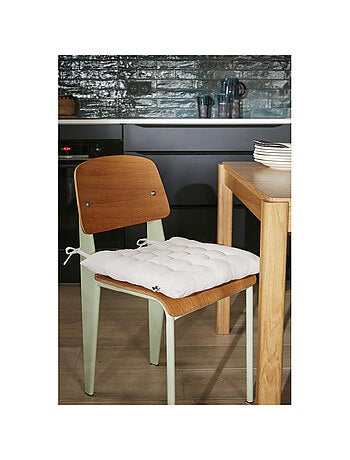 Galette de chaise & Coussin de sol - L'effet papillon - 100% gaze de coton 125 gr/m²