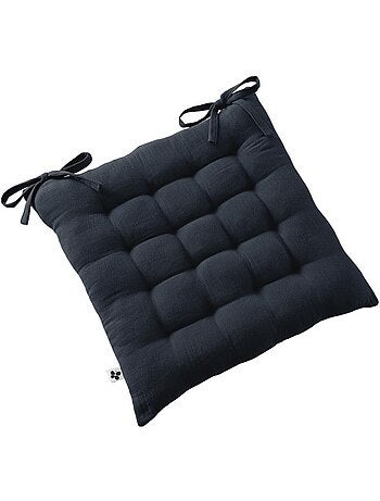 Galette de chaise & Coussin de sol - L'effet papillon - 100% gaze de coton 125 gr/m²