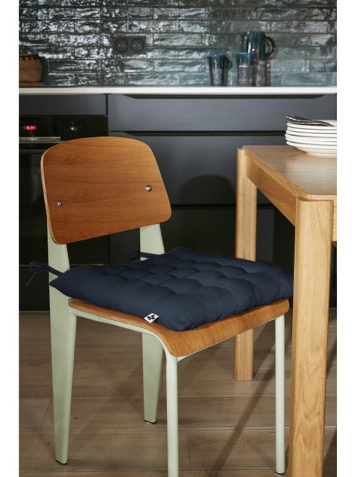 Galette de chaise & Coussin de sol - L'effet papillon - 100% gaze de coton 125 gr/m² - Kiabi