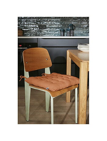 Galette de chaise & Coussin de sol - L'effet papillon - 100% gaze de coton 125 gr/m²