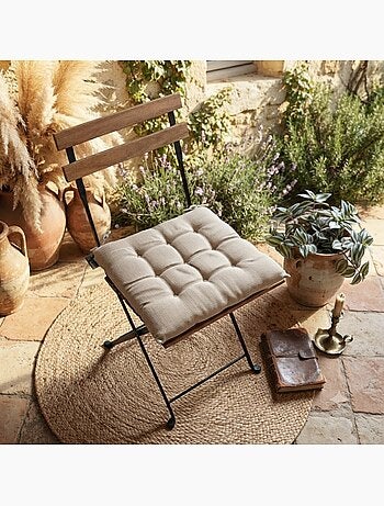 Galette de Chaise déperlante anti UV pour l'extérieur Waltz