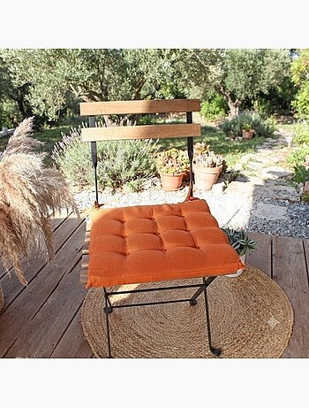 Galette de Chaise déperlante anti UV pour l'extérieur Waltz