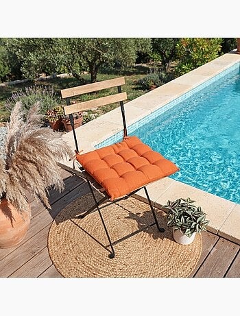 Galette de Chaise déperlante anti UV pour l'extérieur Waltz