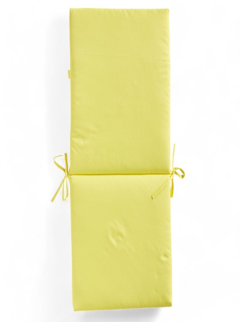 Galette de chaise déperlante avec dossier PARADISE Jaune - Kiabi