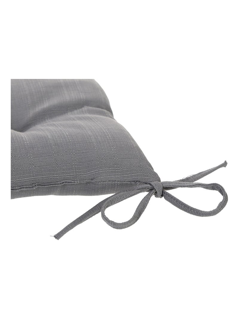 Galette de chaise d'extérieur 4 points KORAI Noir - Kiabi