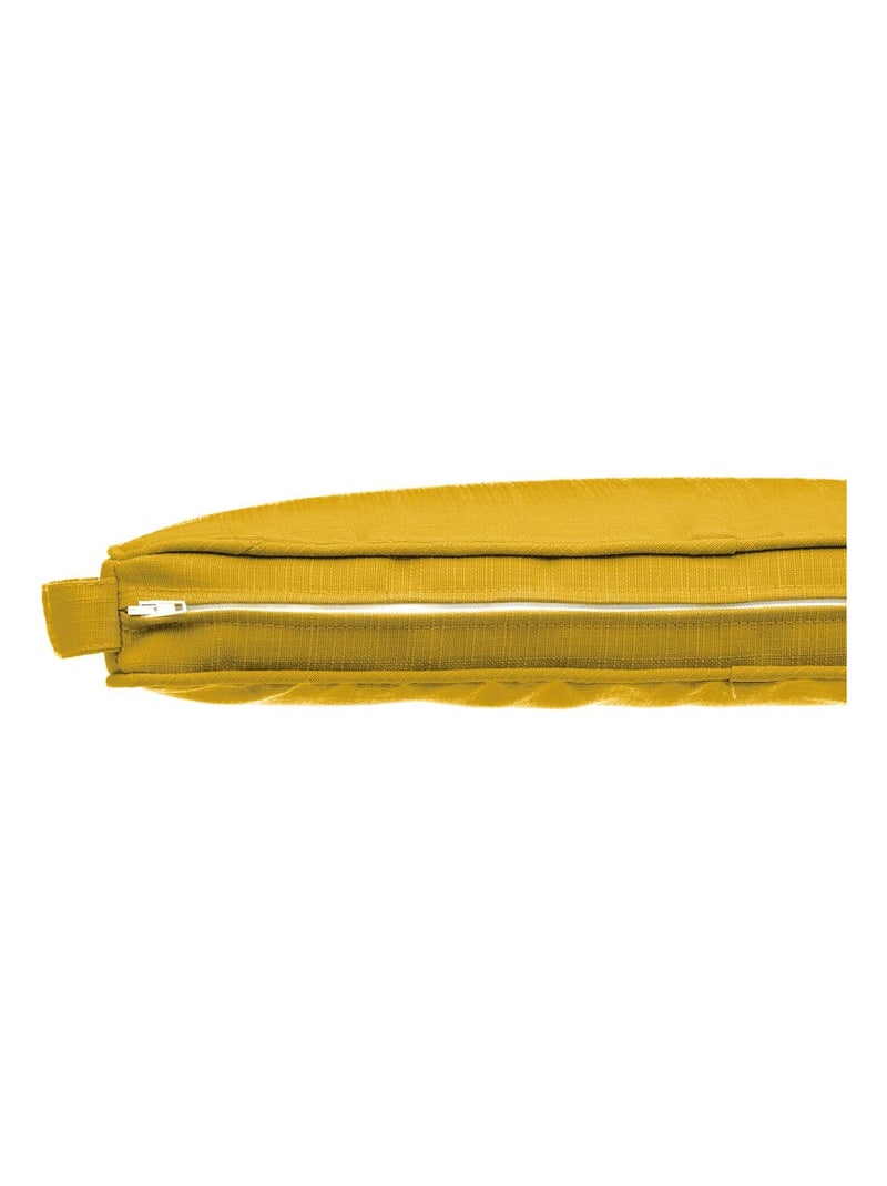 Galette de chaise d'extérieur à scratch KORAI Jaune - Kiabi