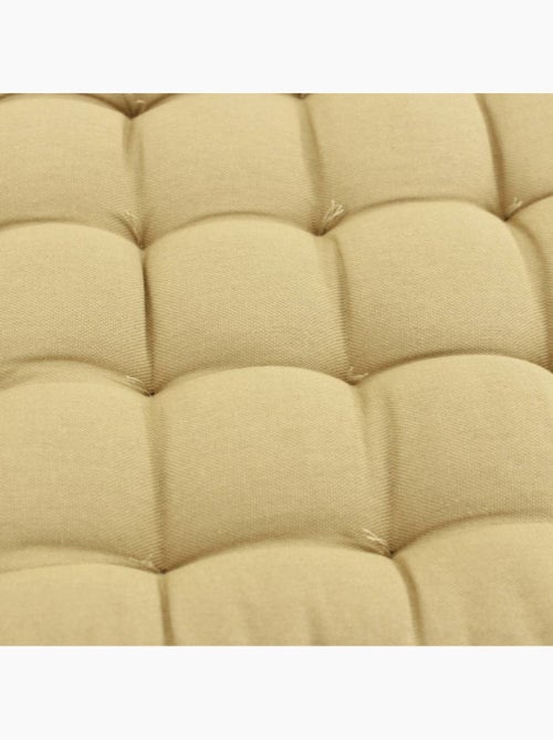 Galette de chaise en coton à motifs - Kiabi