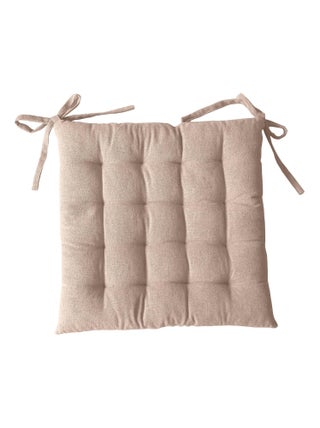 Galette de chaise en coton recyclé