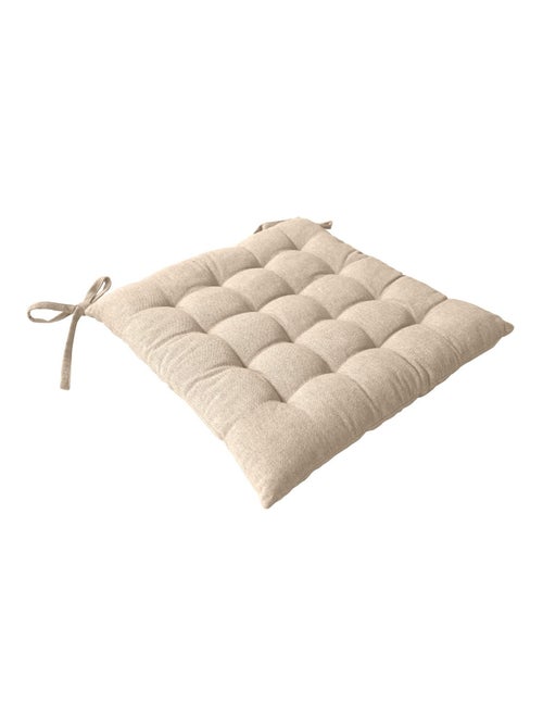 Galette de chaise en coton recyclé DUNE - Kiabi