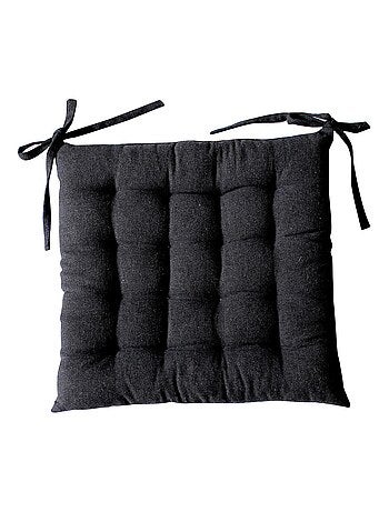 Galette de chaise en coton recyclé