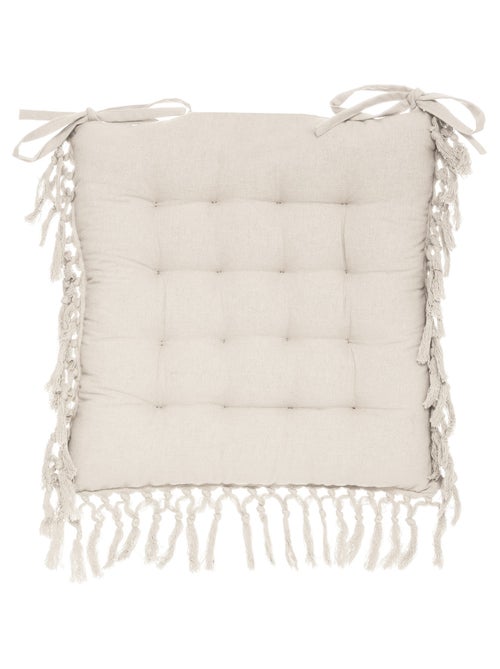 Galette de chaise en macramé - Kiabi