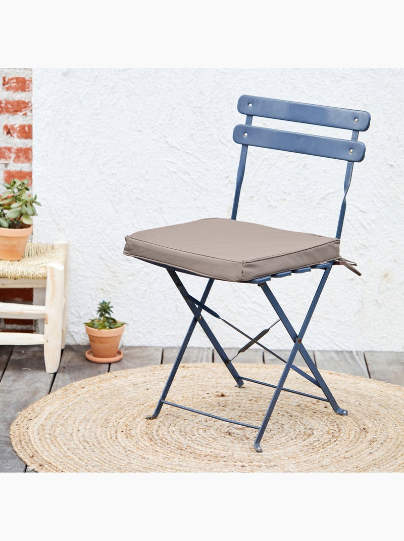 Galette de chaise extérieur imperméable et déhoussable MINORQUE Lin - Kiabi