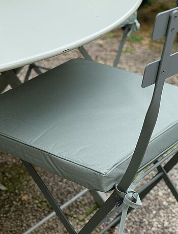 Galette de chaise extérieur imperméable et déhoussable MINORQUE