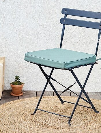 Galette de chaise extérieur imperméable et déhoussable MINORQUE