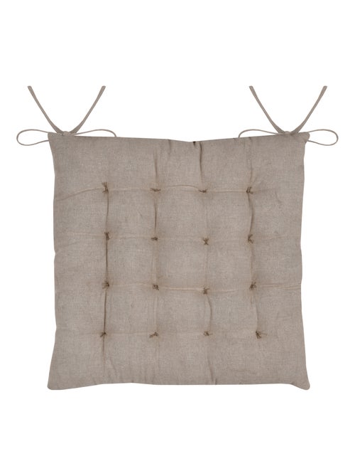 Galette de chaise feuillage doré pour intérieur chic - Kiabi