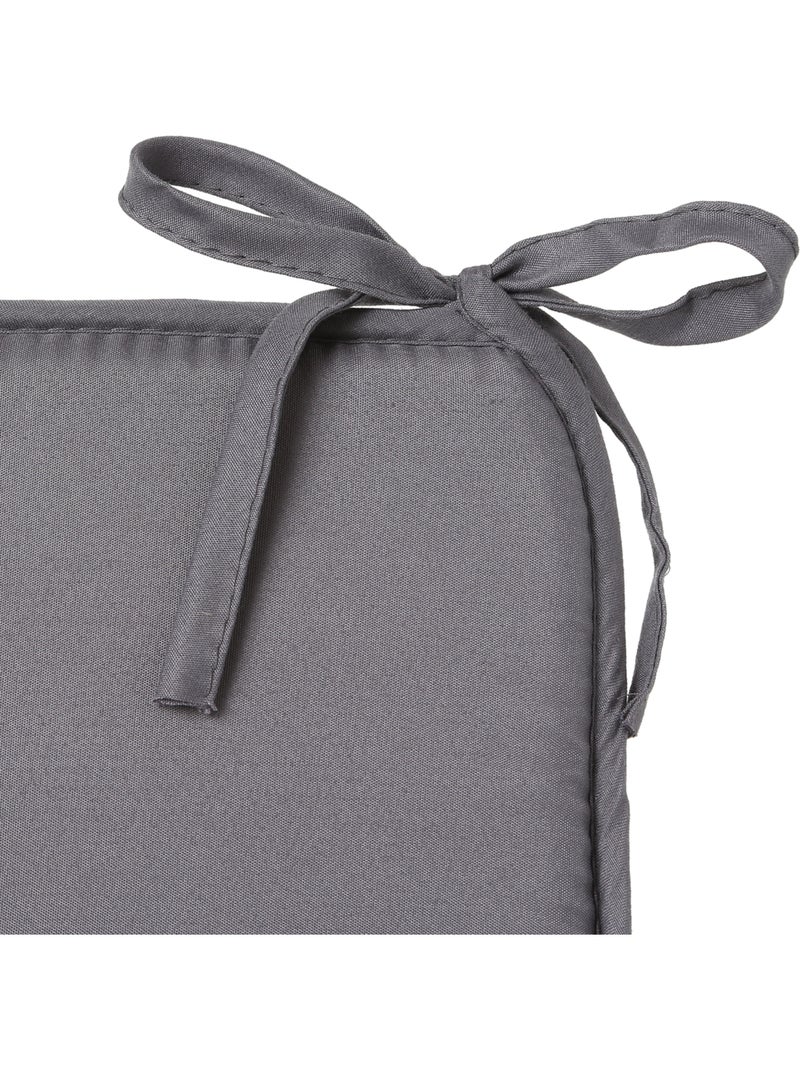 Galette de chaise gris ardoise 39x39cm Gris foncé - Kiabi