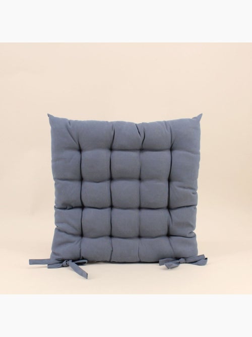 Galette de chaise grise 40x40cm - Kiabi