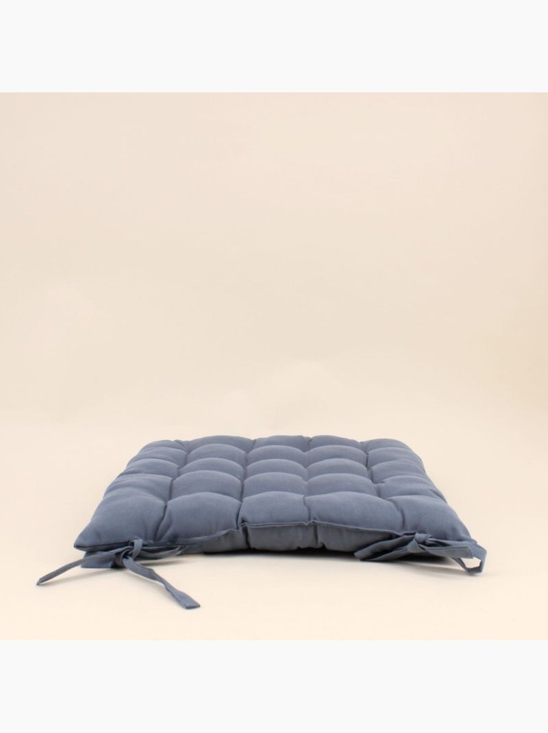 Galette de chaise grise 40x40cm Gris - Kiabi