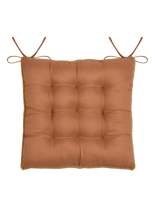 Galette de chaise imitation fourrure - Kiabi