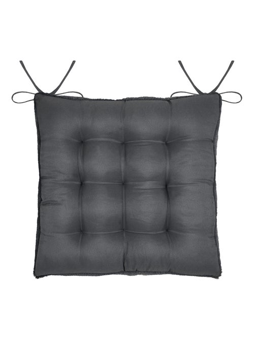 Galette de chaise imitation fourrure - Kiabi