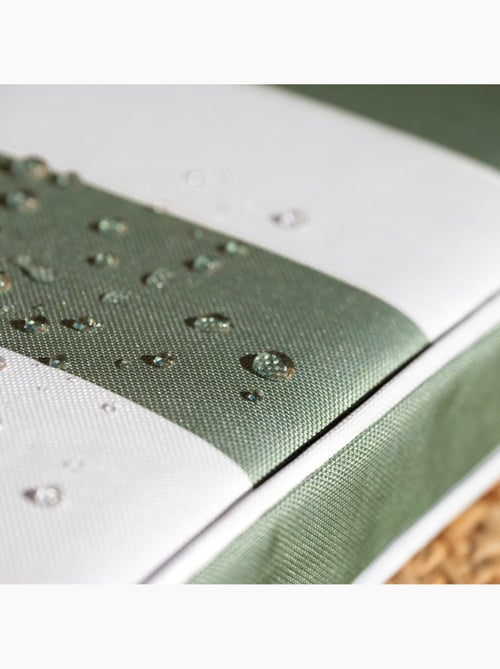 Galette de chaise imperméable déhoussable à rayures ARCACHON - Kiabi