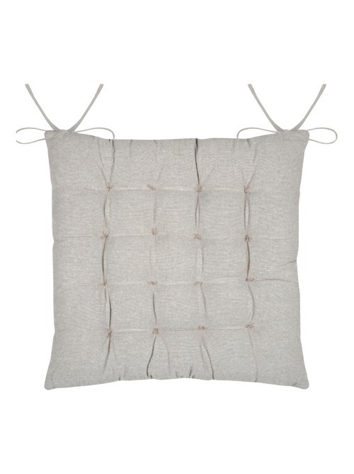 Galette de chaise imprimée motif floral printanier - Kiabi