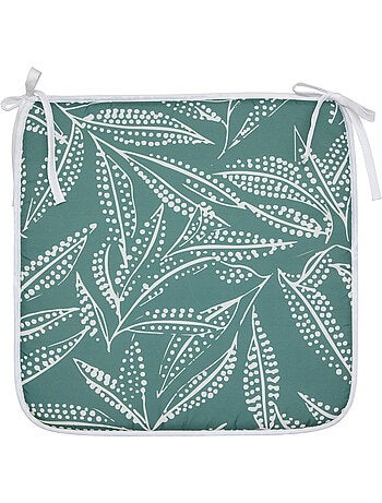 Galette de chaise imprimée TROPICAL