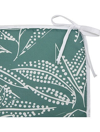 Galette de chaise imprimée TROPICAL