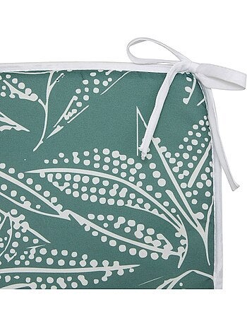 Galette de chaise imprimée TROPICAL