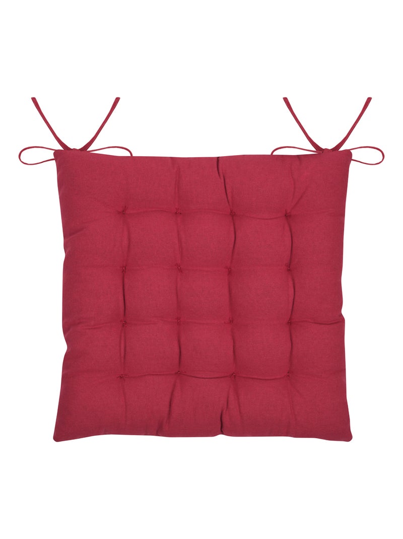 Galette de chaise inspiration montagne télécabine Rouge - Kiabi