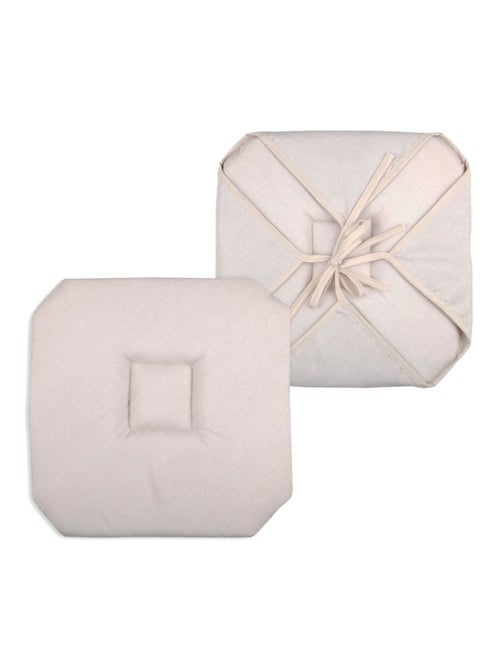 Galette de chaise italienne et unie - Kiabi