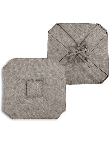 Galette de chaise italienne et unie