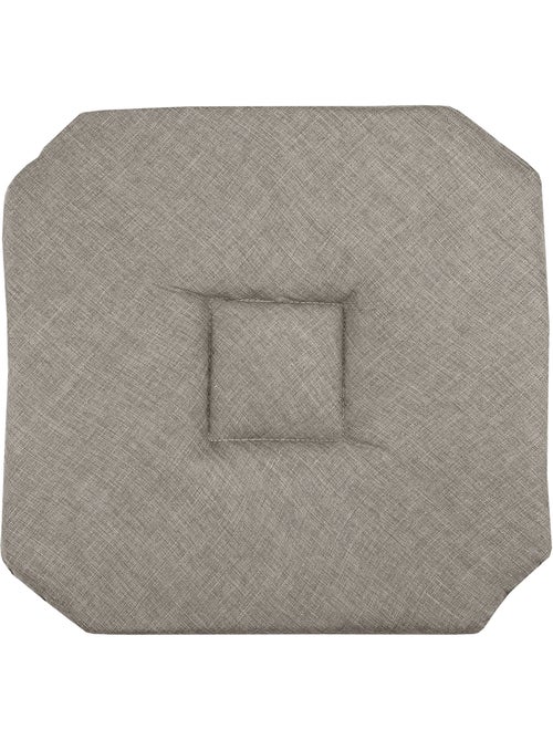 Galette de chaise italienne et unie - Kiabi