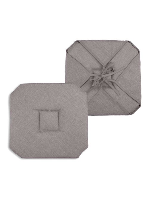 Galette de chaise italienne et unie - Kiabi