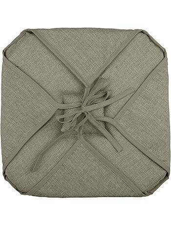 Galette de chaise italienne et unie