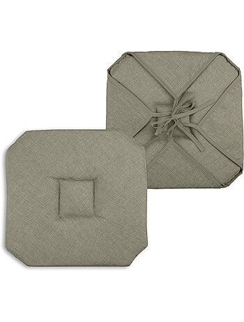 Galette de chaise italienne et unie