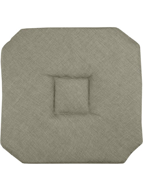 Galette de chaise italienne et unie - Kiabi