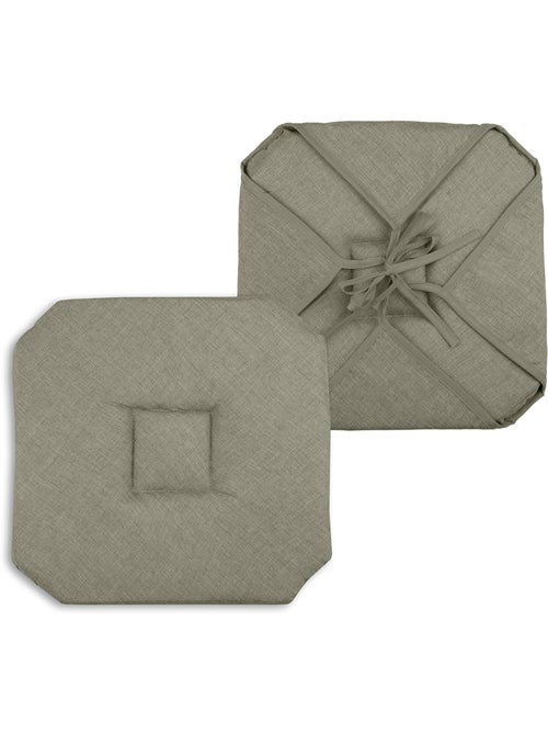 Galette de chaise italienne et unie - Kiabi