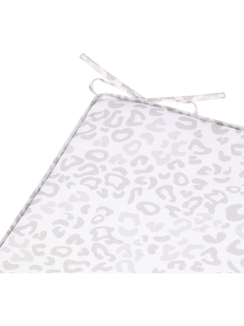 Galette de chaise léopard Beige - Kiabi