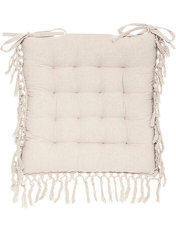 Galette de chaise macramé macra