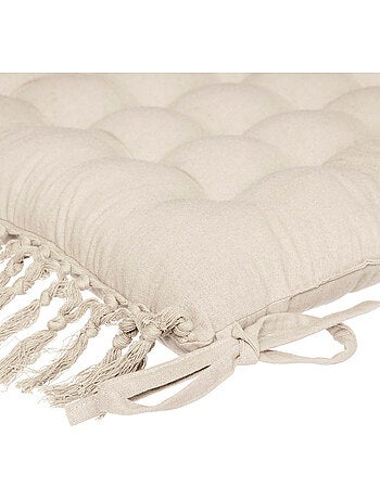 Galette de chaise macramé macra